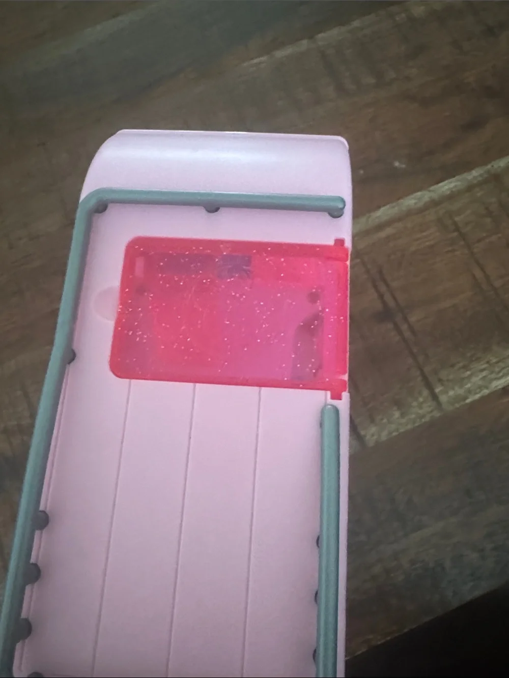 Barbie Pink and Light Pink Camper Van Toy with Gray Roof Rack